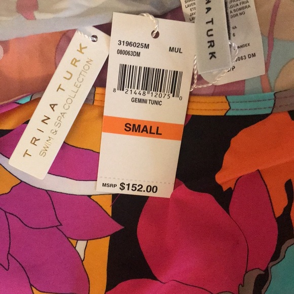 Trina Turk Gemini Swim Cover-Up Tunic NWT - Picture 11 of 13